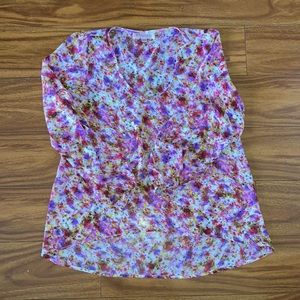 Philosophy Petite XS watercolor blouse
